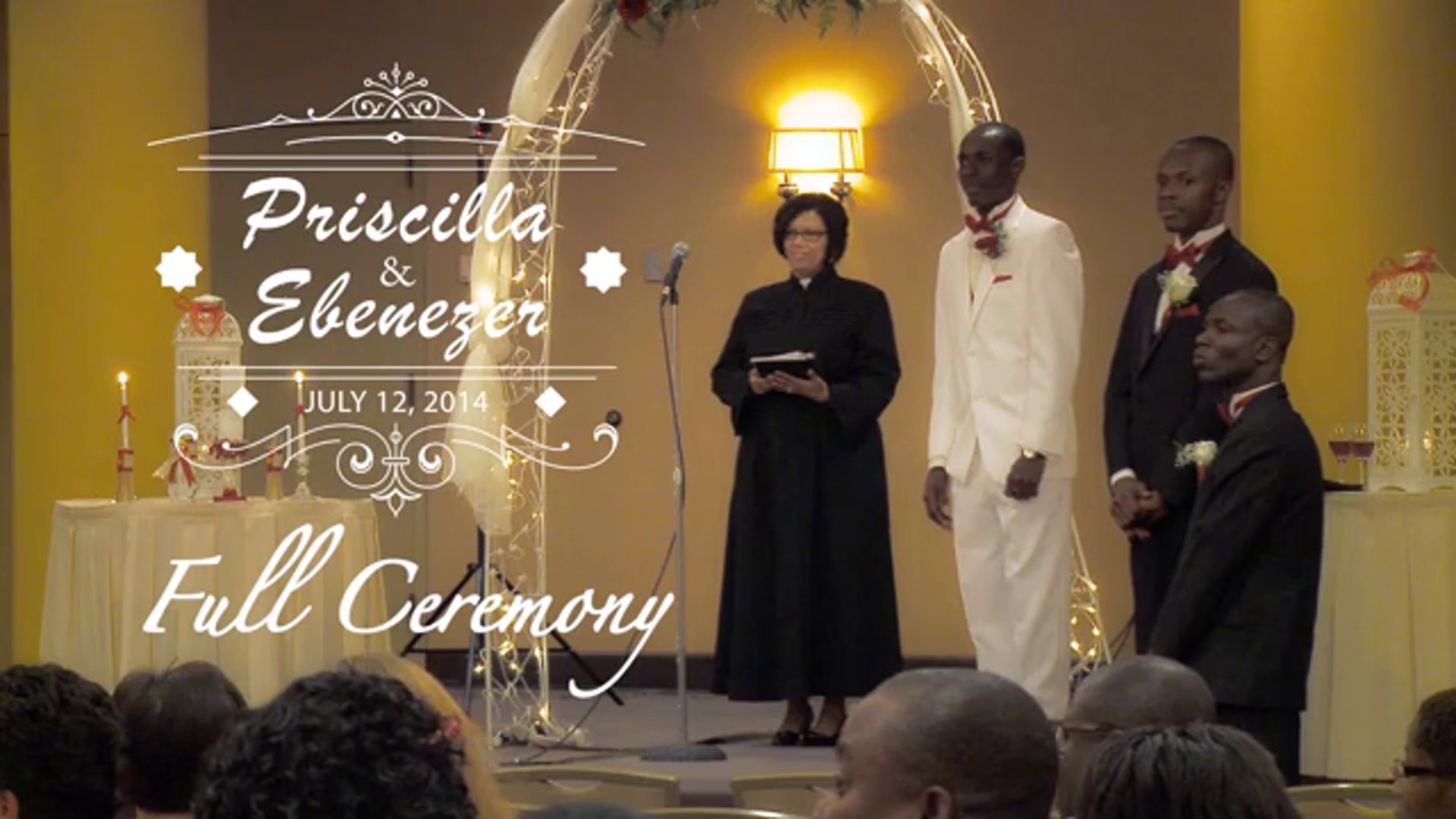 Priscilla and Ebenezer Wedding Ceremony